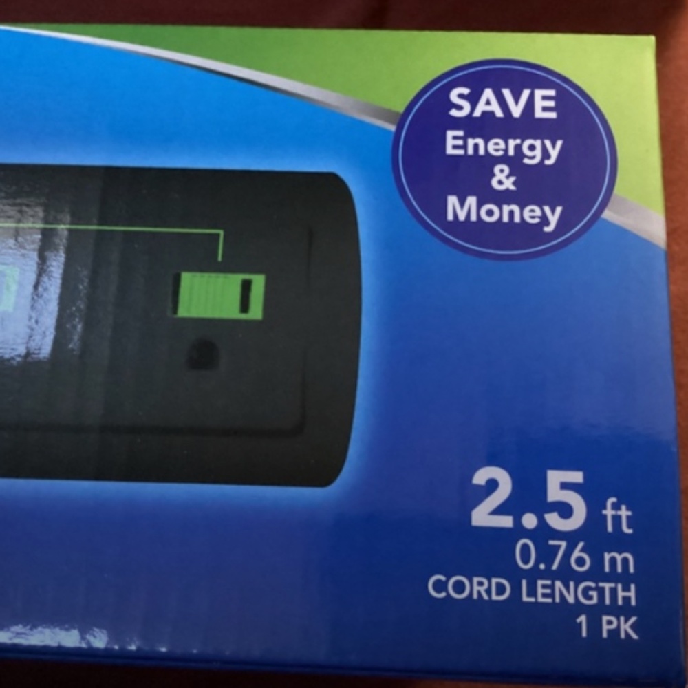 Sunbeam Advanced 7 Outlet Power Strip New In Box - Picture 5 of 7